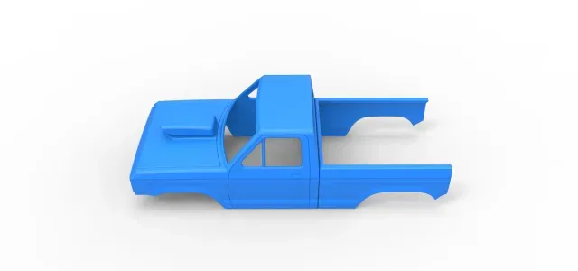 Shell of Mud dragster 4wd Version 2 Scale 1:25 — Image 7 of 9