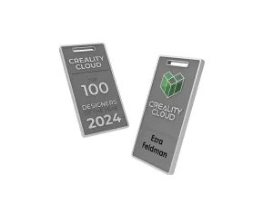 CREALITY CLOUD 2024 MEDALS - TOP 10, TOP 100
