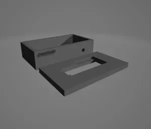 Arduino UNO case with 16x2 LCD display