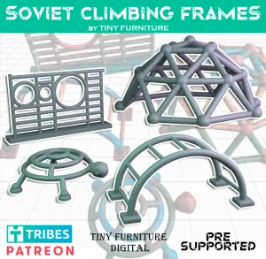 Soviet climbing frames