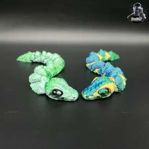Legendary Snake 🐍 - Articulated - Print in Place - Flexible