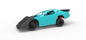 Australian Super Sedan Version 2 while turning Scale 1:25