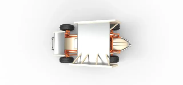 Winged Sprint car for Ice Scale 1:25 — Фото 6 из 9