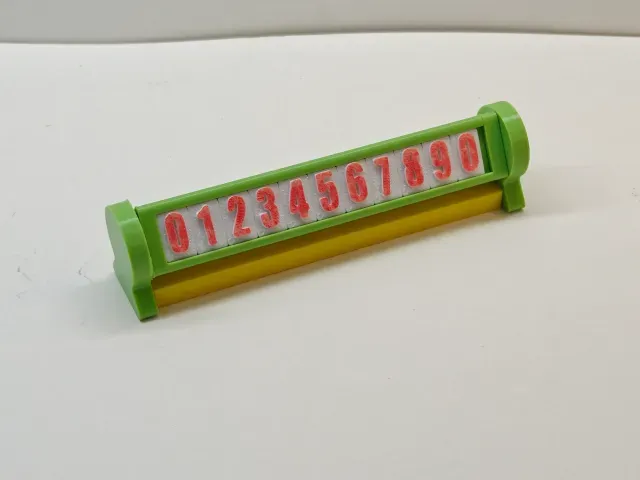 Temporary Parking Contact Sign - Flip to Close — Image 3 of 6