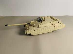 Challenger 2 Main Battle Tank 1/35 scale, movable tracks