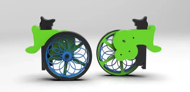 High-Speed Spinning Flywheel Fidget Toy