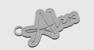 Keychain name Alex