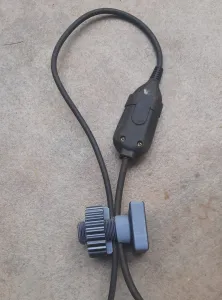 Extension cord clamp