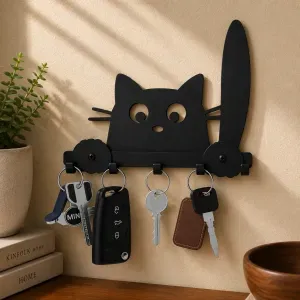 "Meow-Guard" Key Holder