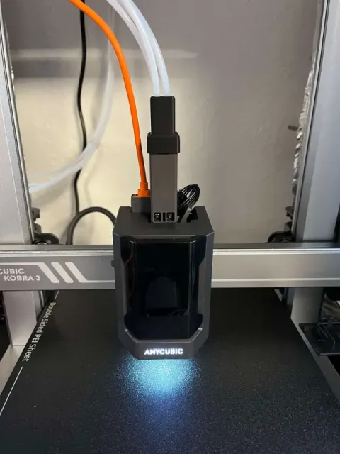 Anycubic Kobra 3 vodič bowdenu filament