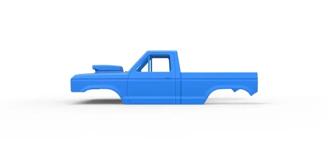 Shell of Mud dragster 4wd Version 2 Scale 1:25 — Image 6 of 9