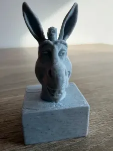 Donkey bust from Shrek