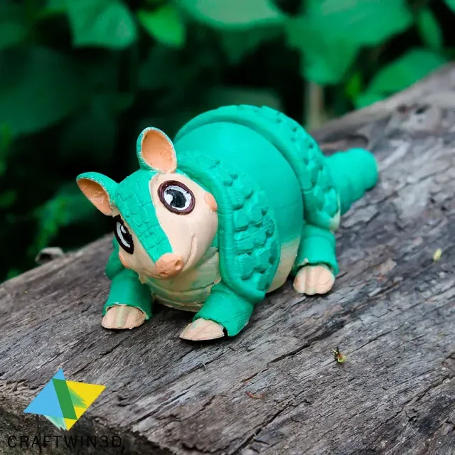 Print-in-Place Flexi Armadillos — Фото 5 из 6