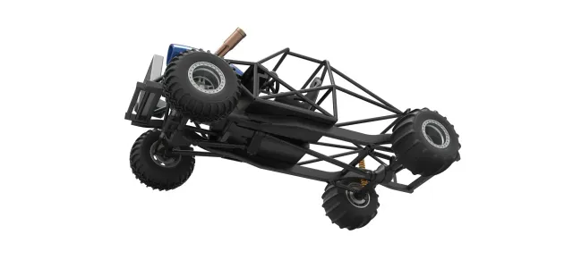 Uphill Sand Racing Dragster Base Version 4 Scale 1:25 — Фото 3 из 9