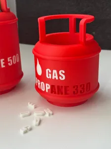 Gas tank - beer holder