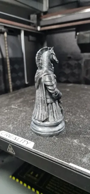 Human Face Knight Chess Piece — Image 7 of 9