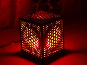 Geometric Illusion Lamp