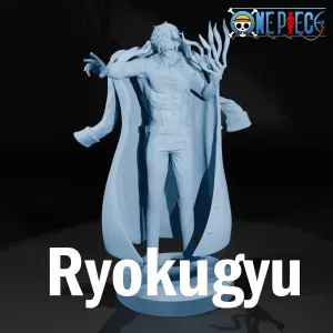 Ryokugyu Admiral- ONE PIECE - 3D PRINT - SPLIT PART