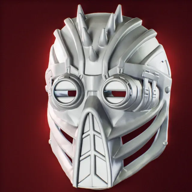 Kabal Mask from MK - Mascara de Kabal de Mortal Kombat — Фото 8 из 9