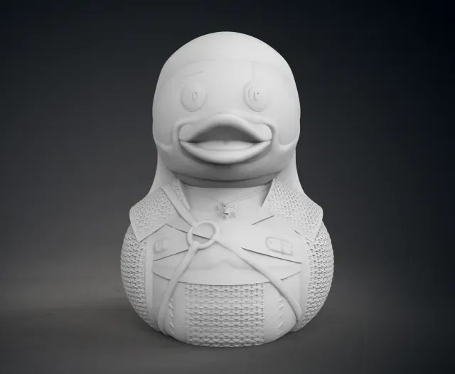 Cute Geralt of Rivia "The Witcher" Rubber Duck — Фото 3 из 9