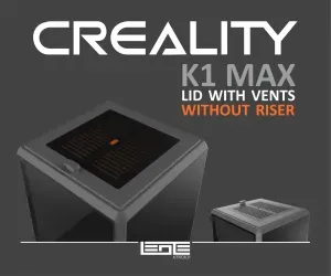 CREALITY K1max - LID WITH VENTS