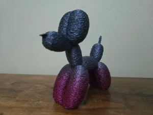 Fuzzy Balloon Dog