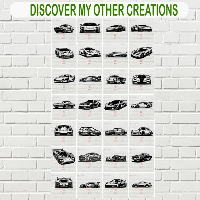 BMW E30 VINTAGE - 2D WALL ART — Image 2 of 3