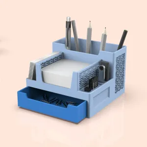 Multi-Functional Organizer, Desktop Pen Holder, USB -SD Card