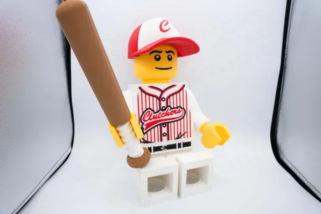 ⚾ Baseball Player Giant Minifigure (16") – Step Up to the Plate — Фото 7 из 9