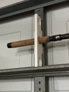 Fishing Rod Holder for garage door