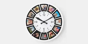 Photo Frame Clock – 3D STL File for Unique Wall Décor