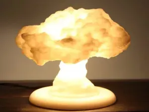 Night light - nuclear mushroom