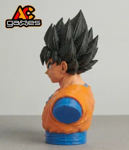 Goku Bust - Dragon Ball Z Legendary Saiyan: High Detail 3D