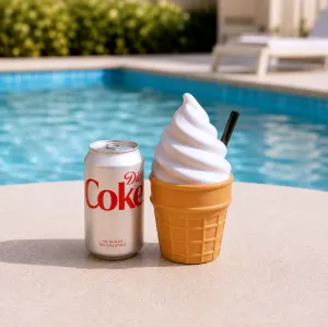 Ice Cream Cone Can Sleeve | Standard 12oz