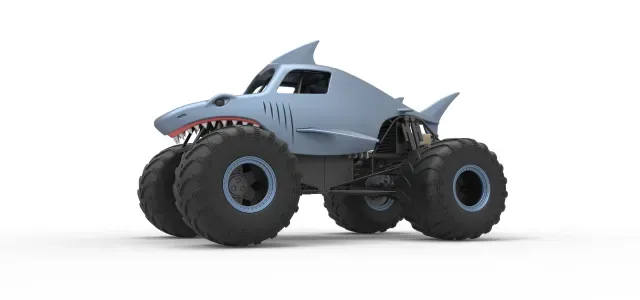 Shark Monster Truck Scale 1:25 — Фото 2 из 9
