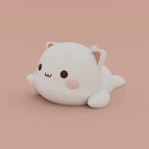 Kawaii Cat ( Just chilling )