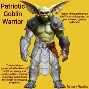 Patriotic Goblin Warrior