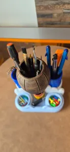 Hot Air Balloon Desk Organizer Decoration
