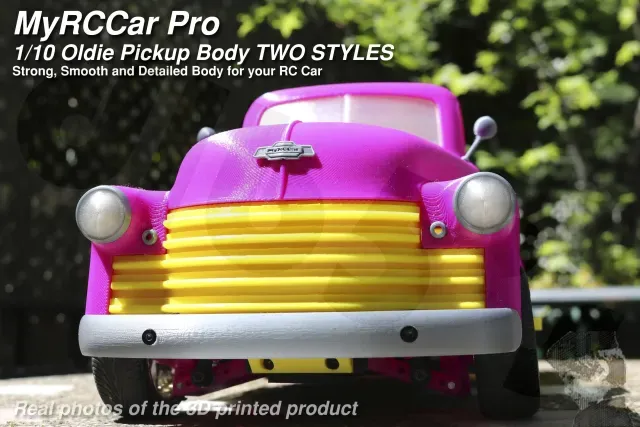 MyRCCar 1/10 Oldie Pickup Two Styles RC car body — Image 6 of 9