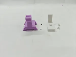 Minecraft pixel art dinosaur ornament toy - Plesiosaur