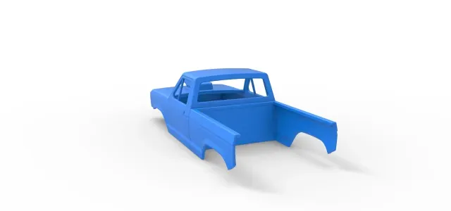 Shell of Mud dragster 4wd Version 2 Scale 1:25 — Image 9 of 9
