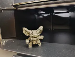 Pixel Stone Warrior