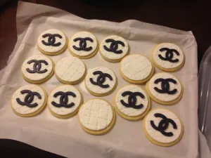 Chanel cookies are popular now. This cutter will cut both "C