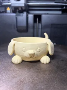 Cute Puppy Candy Bowl-Dog Snack Bowl