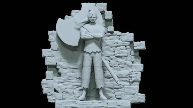 BUGGY fanart - IMPEL DOWN - ONE PIECE - 3D PRINT — Image 3 of 9