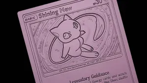 Mew Pokemon card