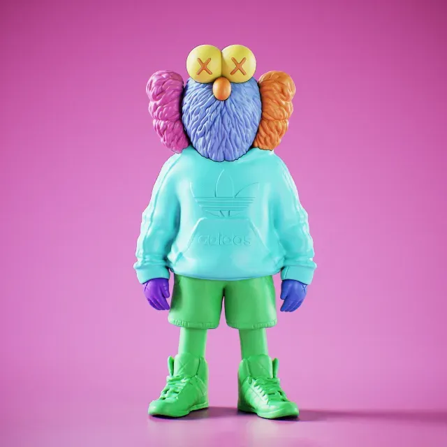 Kaws Adidas Junior "BFF Heroes" - Unique Design — Фото 5 из 9