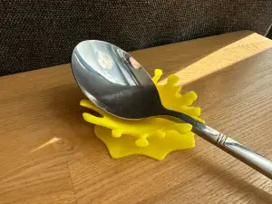 Splash stand for cutlery