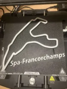 Decorative piece SPA-Francorchamps