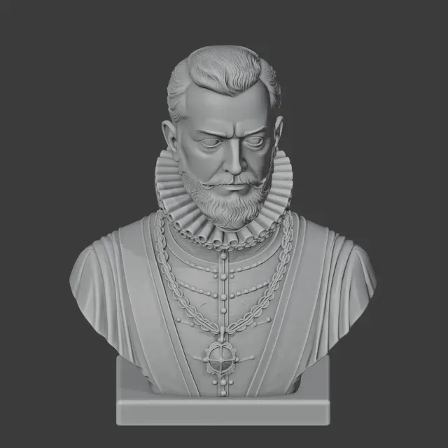 Philip II of Spain Bust — Фото 2 из 8